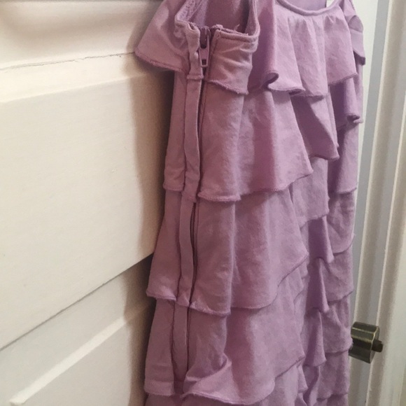 GAP Kids Purple Ruffle Dress - Picture 4 of 7